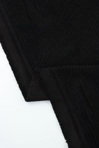 Black 6 Wale Manchester Stretch Corduroy