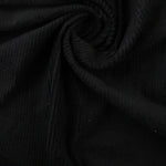 Load image into Gallery viewer, Black 6 Wale Manchester Stretch Corduroy
