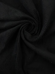 Load image into Gallery viewer, Black 6 Wale Manchester Stretch Corduroy