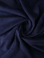 Load image into Gallery viewer, Navy 6 Wale Manchester Stretch Corduroy