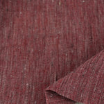 Load image into Gallery viewer, Heathered Red Wine Verona 100% Linen
