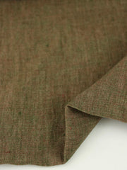 Load image into Gallery viewer, Heathered Moss &amp; Clay Verona 100% Linen