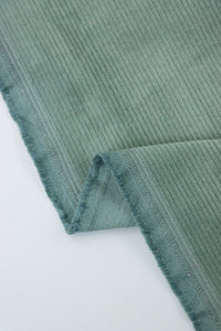 Mint Sage 11 Wale Manchester Stretch Corduroy