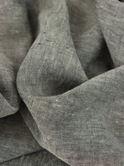 Load image into Gallery viewer, 2YD PRECUT; Heathered Black Verona 100% Linen