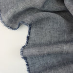 Load image into Gallery viewer, Heathered Denim Verona 100% Linen
