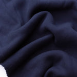 Load image into Gallery viewer, Navy 100% Cotton Fleece
