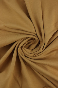 Camel Cotton Spandex French Terry