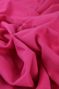 Cosmo Pink Cotton Spandex French Terry