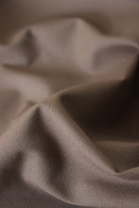 Dark Taupe 10oz Cotton Canvas | Designer Deadstock