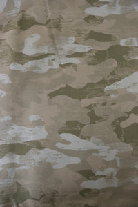 Sandstone Camo 10oz Cotton Canvas | Designer Deadstock