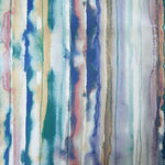 Load image into Gallery viewer, Watercolor Lines 10oz Cotton Canvas | Designer Deadstock
