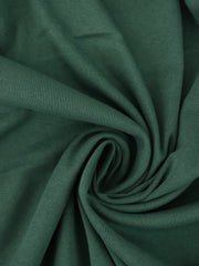 Load image into Gallery viewer, Teal Green 100% Cotton 1x1 Heavy Rib Knit