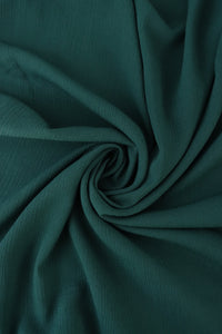 Spruce Green Rayon Crinkle
