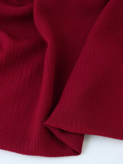 Load image into Gallery viewer, Tuscan Red Rayon Crinkle