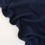 Load image into Gallery viewer, Navy 100% Cotton 1x1 Heavy Rib Knit
