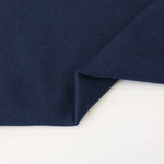 Load image into Gallery viewer, Navy 100% Cotton 1x1 Heavy Rib Knit
