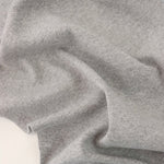 Load image into Gallery viewer, Heather Gray 100% Cotton 1x1 Heavy Rib Knit
