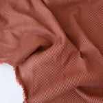 Load image into Gallery viewer, Moroccan Sunset Rayon Spandex Heavy 4x2 Rib Knit
