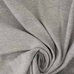 Load image into Gallery viewer, Heather Gray 100% Cotton 1x1 Heavy Rib Knit
