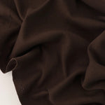 Load image into Gallery viewer, Cocoa Brown 100% Cotton 1x1 Heavy Rib Knit
