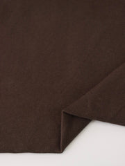 Load image into Gallery viewer, Cocoa Brown 100% Cotton 1x1 Heavy Rib Knit