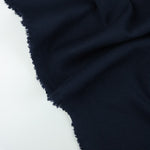 Load image into Gallery viewer, Navy Rayon Spandex Heavy 4x2 Rib Knit
