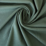 Load image into Gallery viewer, Neptune Green Rayon Spandex Heavy 4x2 Rib Knit
