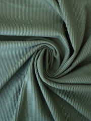 Load image into Gallery viewer, Neptune Green Rayon Spandex Heavy 4x2 Rib Knit