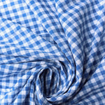 Load image into Gallery viewer, Atlantic Blue Gingham Cotton | Designer Deadstock
