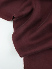 Load image into Gallery viewer, Dark Burgundy Cupro Double Knit Techno
