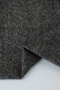 Salt & Pepper Tweed Wool Coating