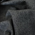 Load image into Gallery viewer, Black &amp; White Diagonal Weave Wool Coating
