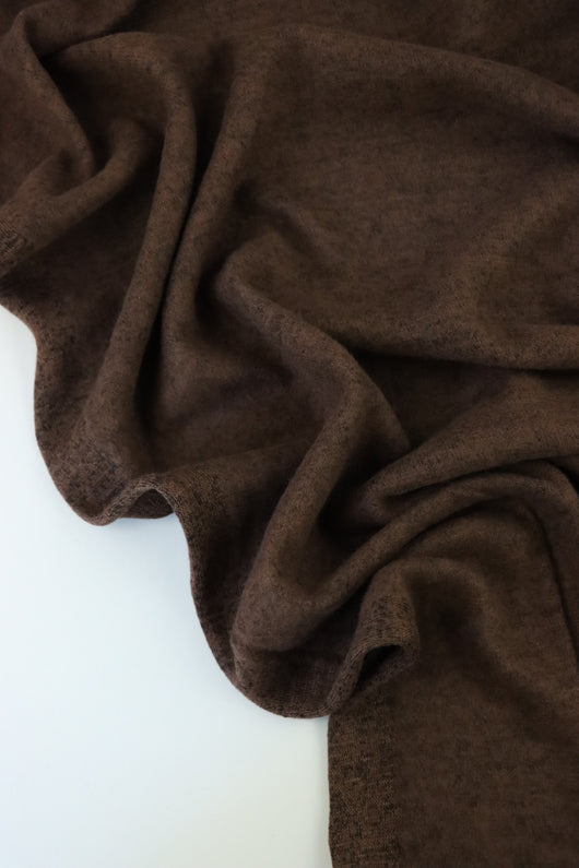 Brown Sibley Brushed Sweater Knit