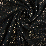 Load image into Gallery viewer, Black Marl &amp; Rose Gold Flecks Sibley Brushed Sweater Knit
