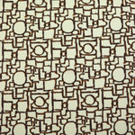 Load image into Gallery viewer, Geo on Ivory Nylon Spandex Tricot | Designer Deadstock
