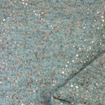 Load image into Gallery viewer, Dusty Sage Marl &amp; Rose Gold Flecks Sibley Brushed Sweater Knit
