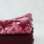 Load image into Gallery viewer, Python &amp; Burgundy Ribbed Swim Bundle | 1/2YD Each
