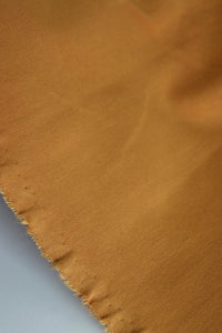 5YD 2IN REMNANT; Butterscotch Viscose Nylon Ponte