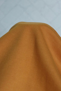 5YD 2IN REMNANT; Butterscotch Viscose Nylon Ponte
