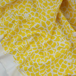 Load image into Gallery viewer, Buttercup Mums Matte Nylon Spandex Tricot | Designer Deadstock

