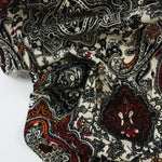 Load image into Gallery viewer, Boho Floral &amp; Paisley Rayon Challis
