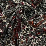 Load image into Gallery viewer, Boho Floral &amp; Paisley Rayon Challis
