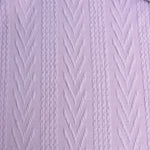 Load image into Gallery viewer, Lavender Fog Stowe Cable Sweater Knit
