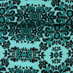 Load image into Gallery viewer, Tinsley on Aqua Rayon Challis
