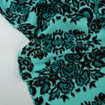 Load image into Gallery viewer, Tinsley on Aqua Rayon Challis
