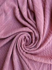 Load image into Gallery viewer, Pressed Rose Stowe Cable Sweater Knit