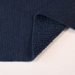 Load image into Gallery viewer, Navy Polartec Wind Pro Ribbed Sweater Fleece
