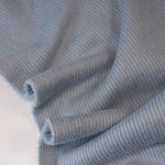 Load image into Gallery viewer, Moonstone Blue Polartec Wind Pro Ribbed Sweater Fleece
