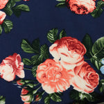 Load image into Gallery viewer, Mia Floral on Navy Liverpool
