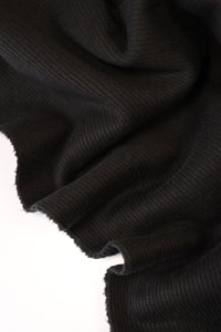 Black Polartec Wind Pro Ribbed Sweater Fleece